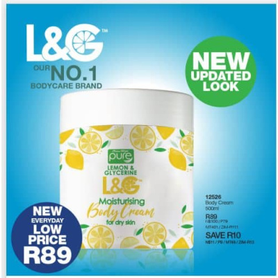 Lemon & Glycerine Body cream